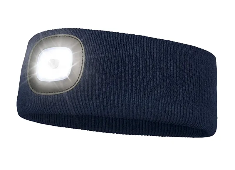 Platinum Kelty LED Headband Unisex in Navy